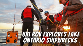 URI ROV Explores Lake Ontario Shipwrecks