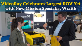 VideoRay Celebrates Largest ROV Yet with New Mission Specialist Wraith